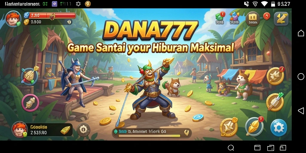 Tampilan interaktif dan menyenangkan dari gameplay <strong>DANA777</strong>.