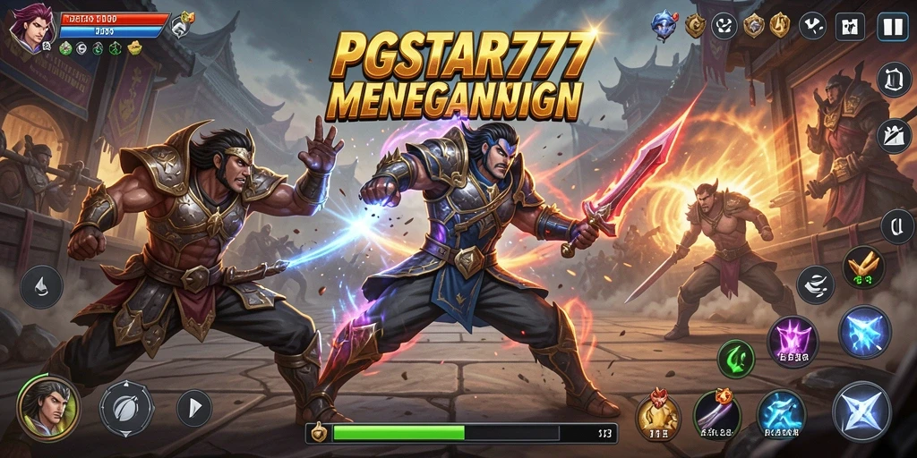 Menampilkan intensitas pertarungan di PGSTAR777 dengan grafis yang memukau.