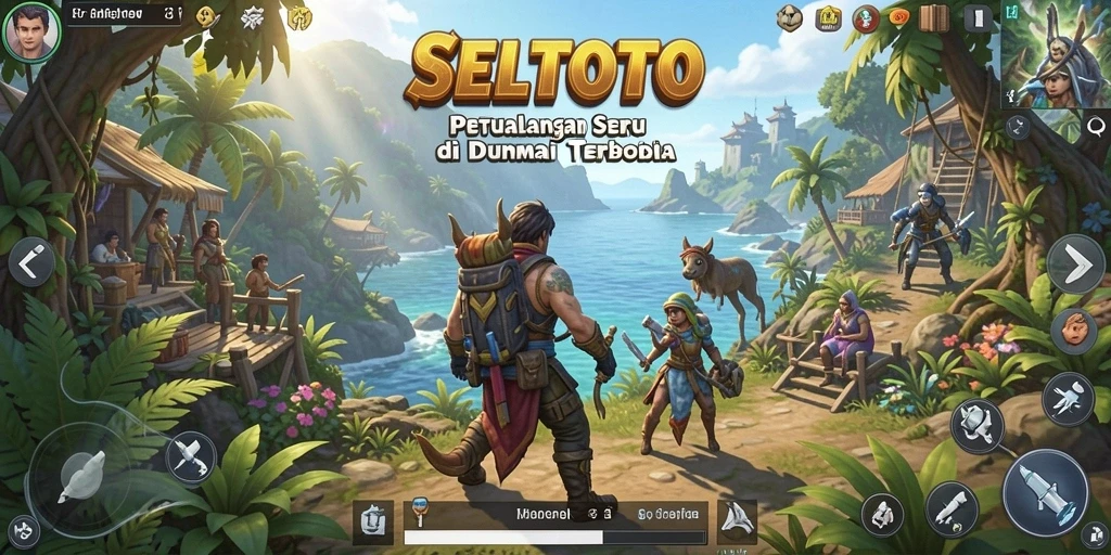 Gameplay menakjubkan dalam dunia terbuka SELTOTO.