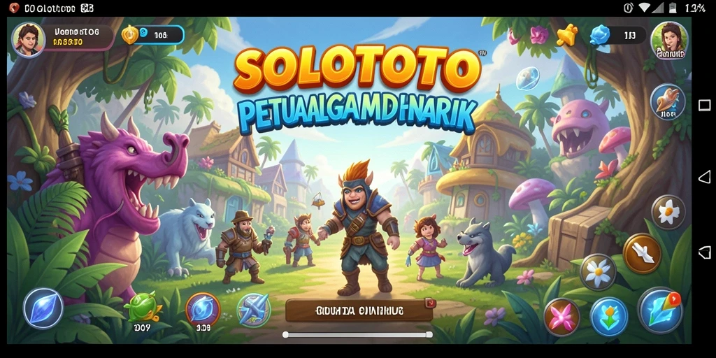 Tampilan gameplay petualangan seru di SOLOTOTO.