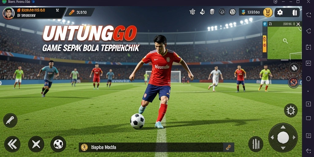 Gameplay UNTUNGGO yang seru dan memikat di lapangan.