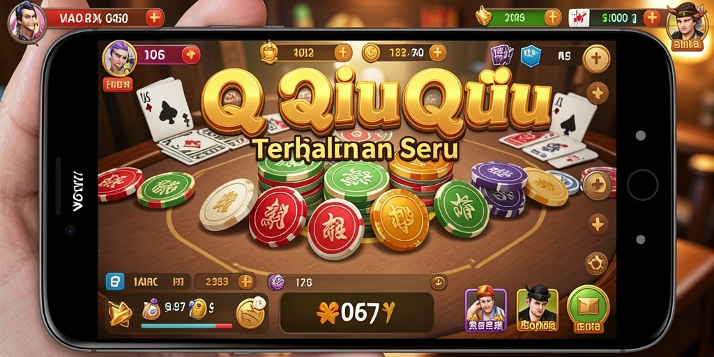 Screenshot gameplay W67 dengan suasana QiuQiu yang seru.